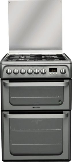 Hotpoint - HUD61G - Dual Fuel Cooker - Instal/Recycle